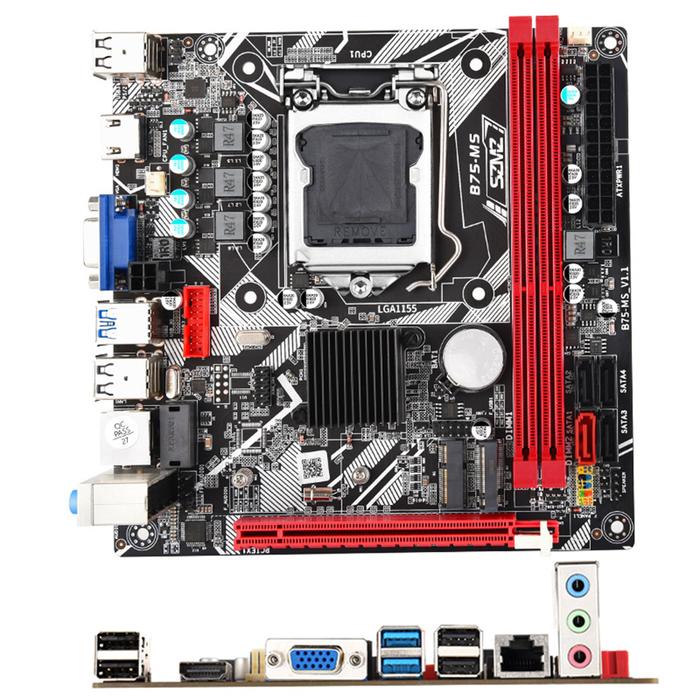 HDMI-compatible/VGA/NVME M.2 LGA 1155 Motherboard WIFI Support 24Pin