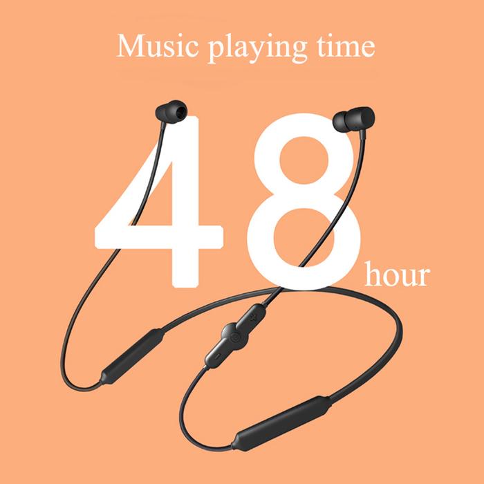 Wireless Headphones Neckband Bluetooth Earphone With Microphone