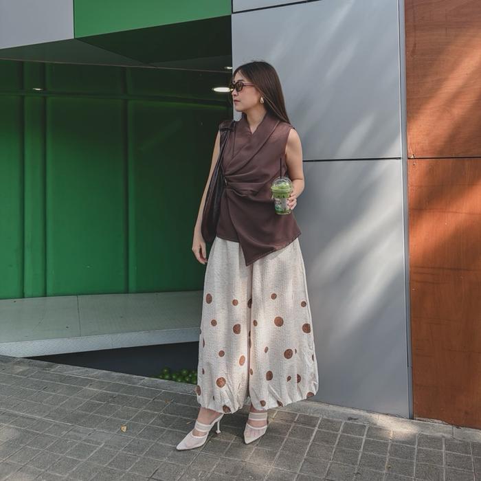 Molly ballon pants/celana polkadot/polkadot pants/celana kulot