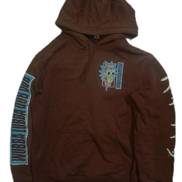 Hoodie HnM x Rick and Morty Second Pria Jaket Unisex Oversize