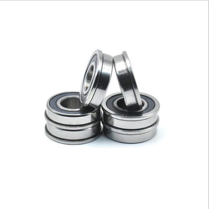 100pcs Flange Bearing F695-2RS F695RS F695 2RS 5x13x4 mm Rubber