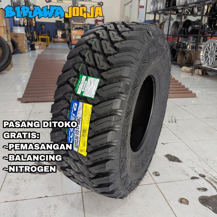 BAN 33X12,5 R15 ACCELERA OMIKRON MT - BAN MOBIL OFFROAD RING 15 UNTUK BLAZER, TERRANO, PRADO