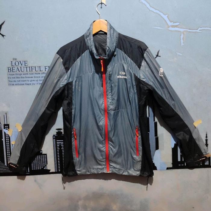 Jaket sport running outdoor single layer EIDER