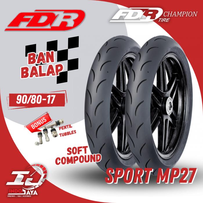 Indra Motopart - [New] [ BAN CORSA TUBELESS PLATINUM R93 RING 17 / BAN LUAR (90/80-17 - 100/80-17 - 