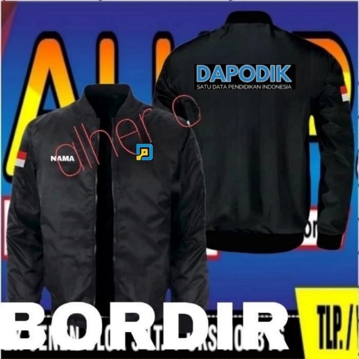 【Special】 jaket bordir dapodik jaket dapodik jaket bomber dapodik jaket operator dapodik jaket bombe