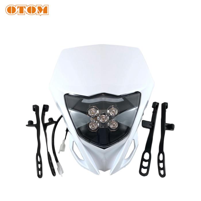 OTOM Motorcycle Headlight Head Lamp LED Lighting With Anti-vibration
