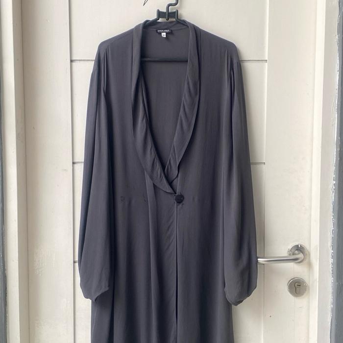 GIORGIO ARMANI Grey Mesh Blazer
