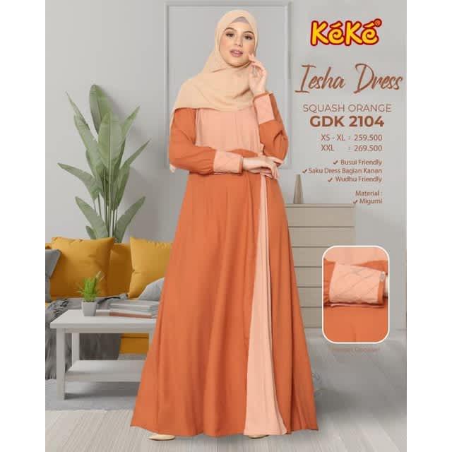 KEKE GAMIS DEWASA GDK 2104 ORANGE