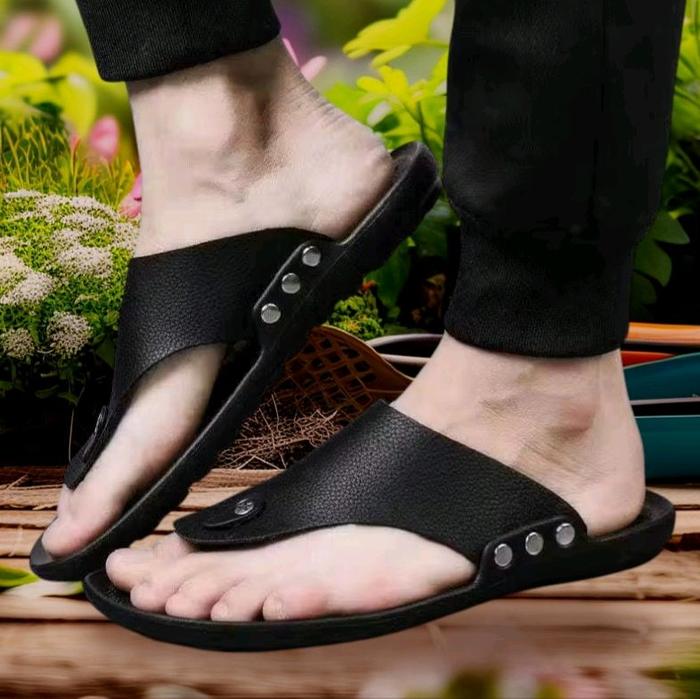 Sandal Pria Trendy JPT 01 Flip Flop Sendal Pria Kekinian Japit dengan Desain Modern Nyaman untuk Seh