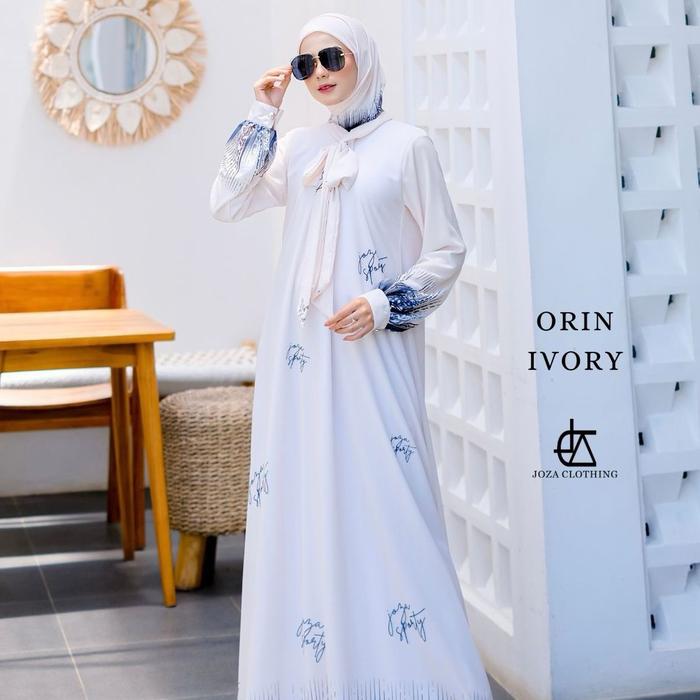 [JOZA CLOTHING] Gamis Syari Terbaru " ORIN, BLACK VINTAGE, YUNJIA SERIES "  by Joza Arina