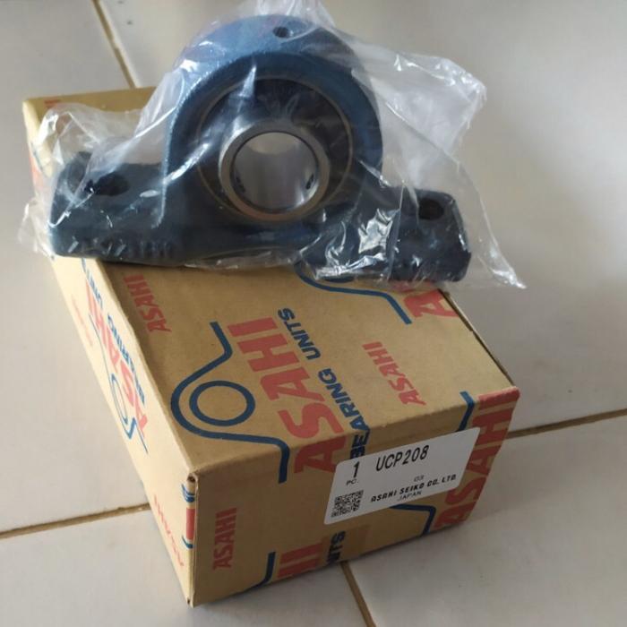 UCP 208 ASAHI BEARING 40 MM PILLOW BLOCK KLAHER LAHER 40MM MILI DUDUK