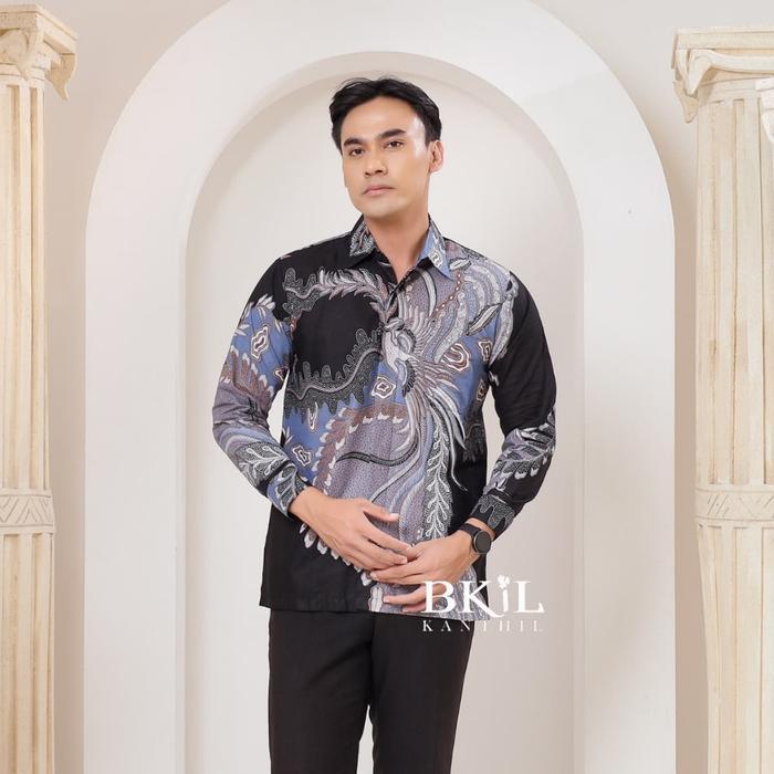 Kanthil Tunik Batik Wanita Couple Baju Batik Couple Tunik Kantor Modern Raja Ampat