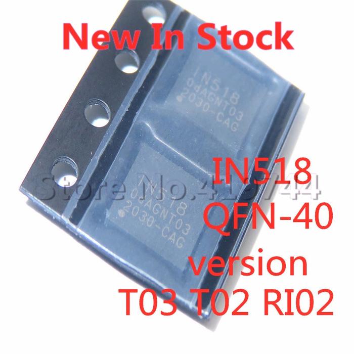 2pcs Ic In518-t02 518-T03 518-RI02 QFN-40