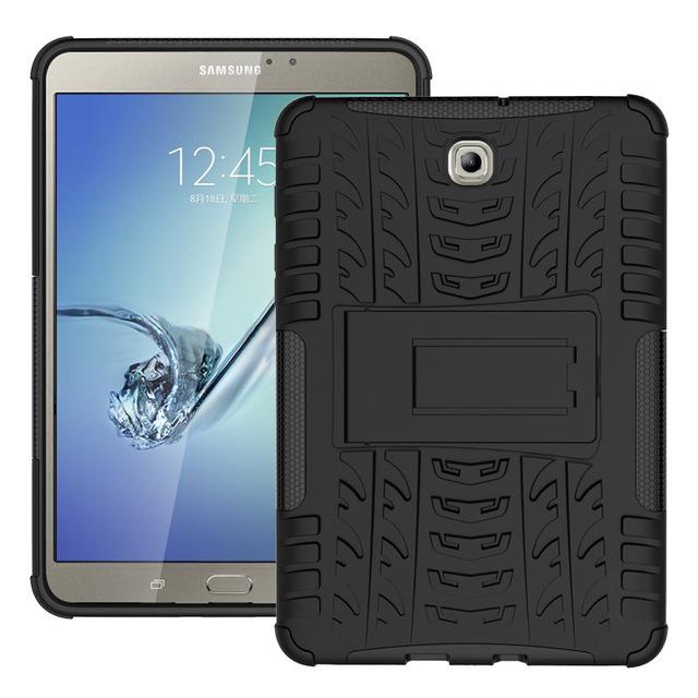 Heavy Duty Armor Kickstand Hybrid Case for Samsung Galaxy Tab S2 8.0