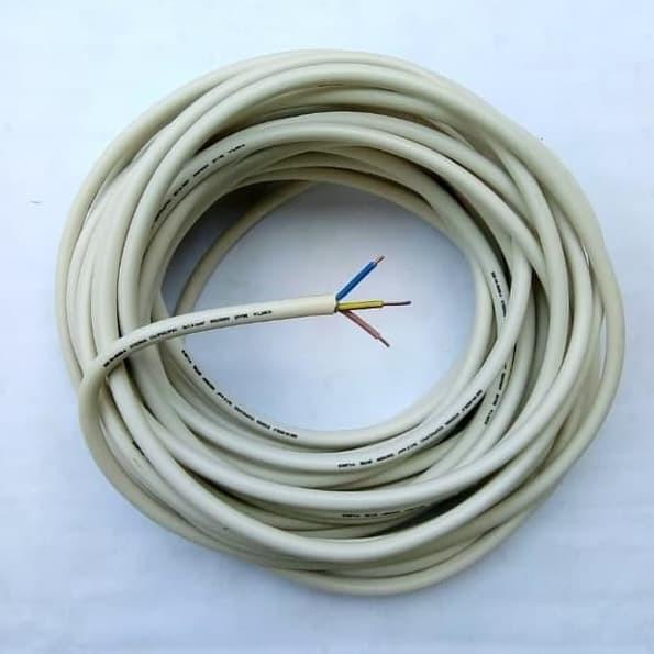 KABEL LISTRIK ETERNA NYM 2 X 2,5 DIECER PER 1/2 ROLL ATAU 25METER FULL TANPA POTONG
