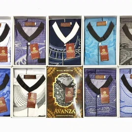 baju koko pakai dus harga grosir