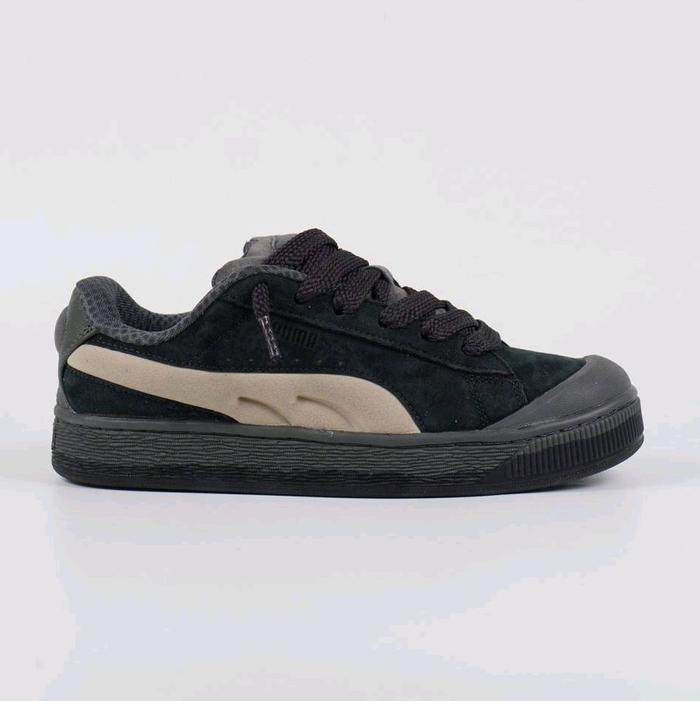 PUMA SUEDE XL BLACK SHADOW GREY 100% BNIB