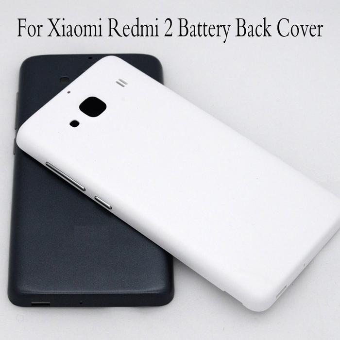 For Redmi 2 Matte Frosted Battery Back Cover Door for Xiaomi Redmi 2