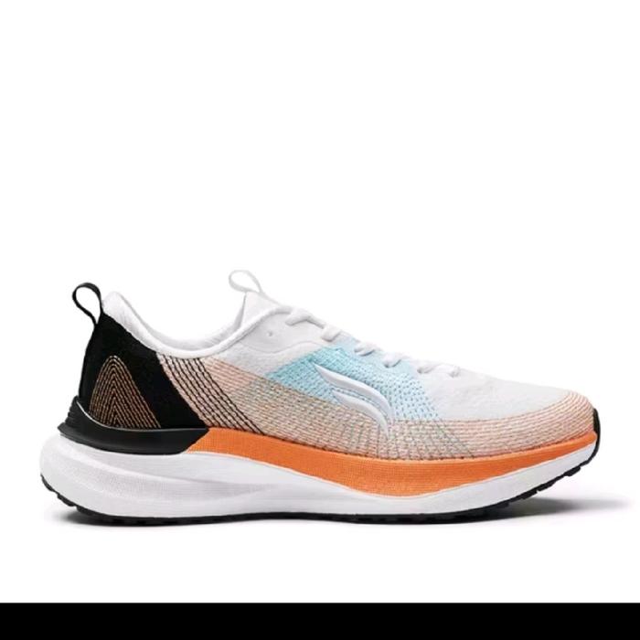 Sepatu Sneakers Prabu Ambara White Blue Orange Size - 42