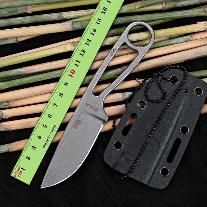 TIGEND OEM Ant IZULA Rowen 12992 Fixed Blade Tactical D2 Blade KYDEX