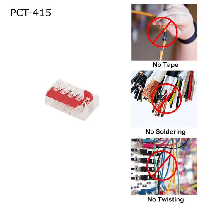 Kaluku Mall | Terminal Kabel WAGO | Connector Wire Lever | Peralatan Listrik
