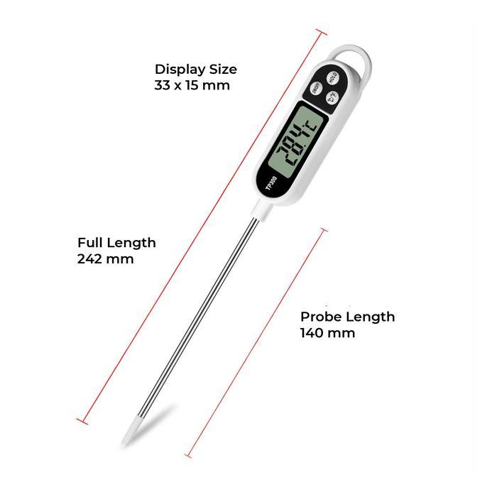 Termometer Digital Thermometer Dapur Makanan Waterproof - SJP3007 SOJIPRO