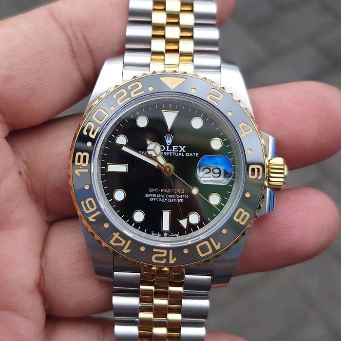 Jam RLX GMT Master II Guinness Zombie Two Tone by Clean Factory Preowned