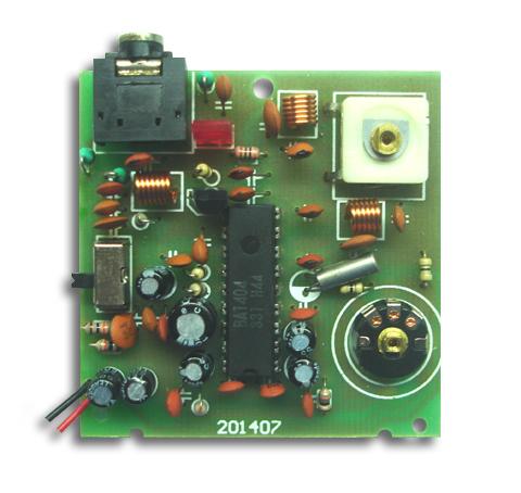 BA1404 FM Transmitter Board/pluggable Microphone/FM Stereo