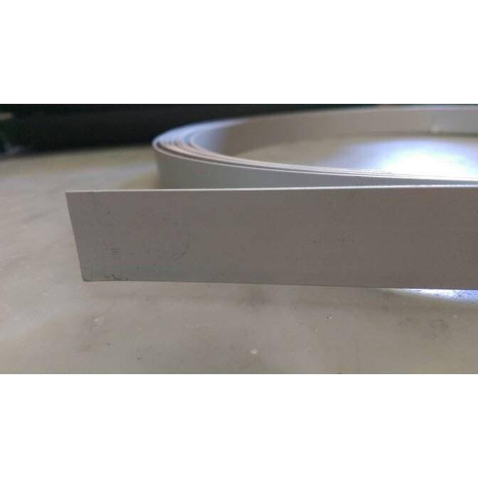 1" 2.5CM LIS PLAT ALUMUNIUM POLOS / ALUMINIUM PANJANG 6 METER