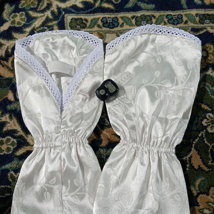 New Jayatex-Sarung Tangan Karet Lengan Haji dan umroh Ternyaman