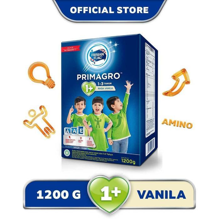 Frisian Flag Primagro 1+ Vanilla 1200Gr