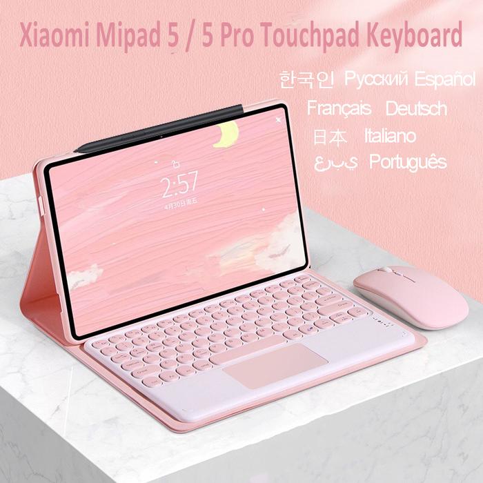 NEW for 2021 Xiaomi Mipad 5 Touchpad Keyboard Case Wireless Mouse for