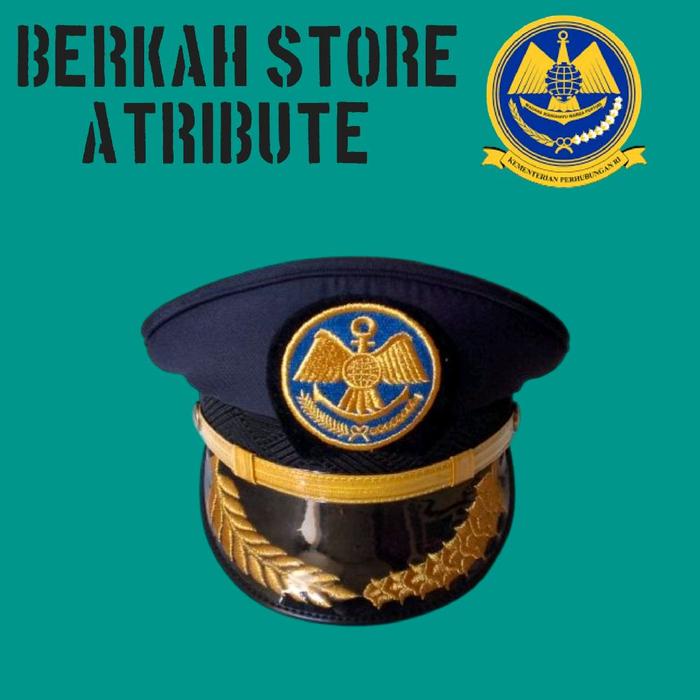 TOPI PET PDU DISHUB GOLONGAN 3D - 4B COWOK - EXCLUSIVE