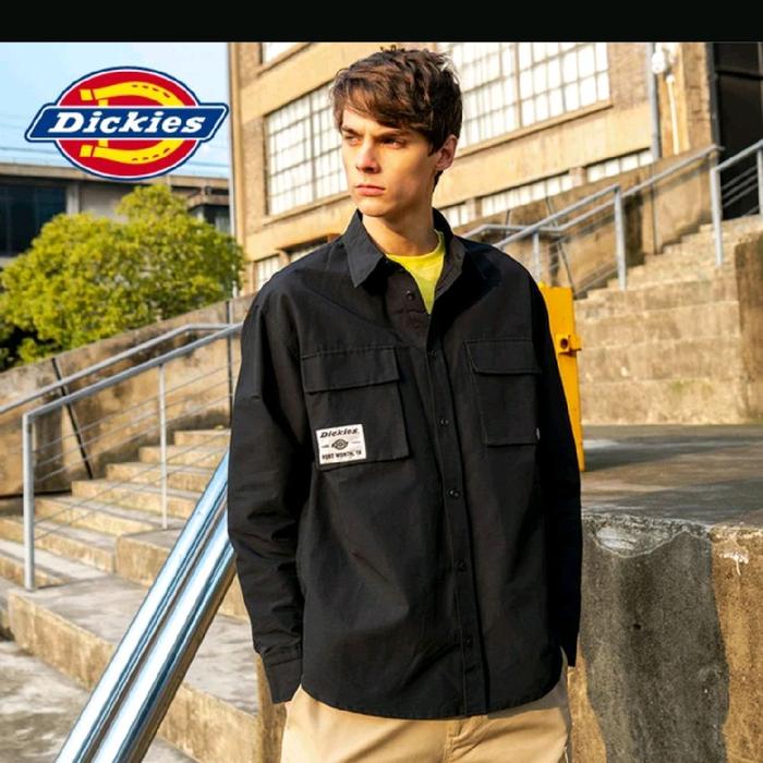 dickies kemeja lengan panjang size L mens original not carhatt stone island