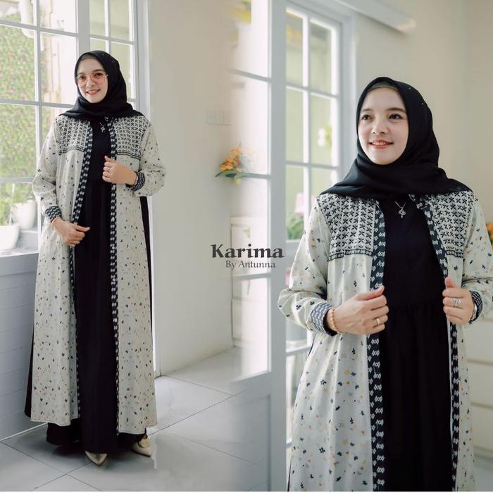 Gamis Set KARIMA by Antunna Formal Muslim Outer Dress