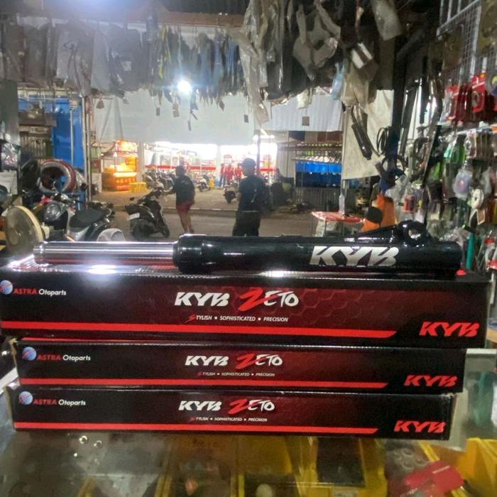 shock depan Beat, Scoopy, Vario KYB ZETO Hitam