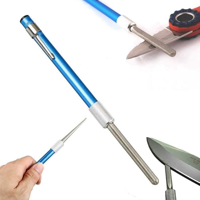 Tongkat Pengasah Pisau Diamond Knife Sharpener KN975