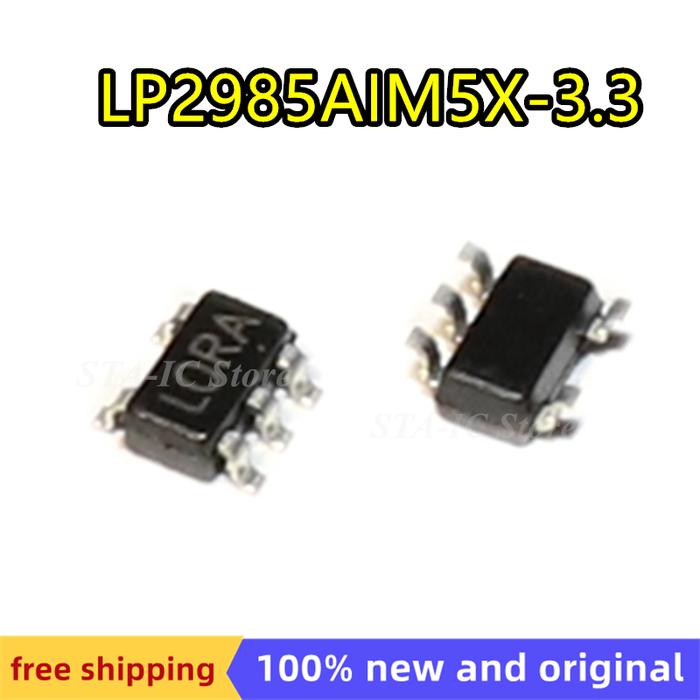 10pcs/lot LP2985AIM5X-3.3 LORA SOT23-5 New Original Free Shipping