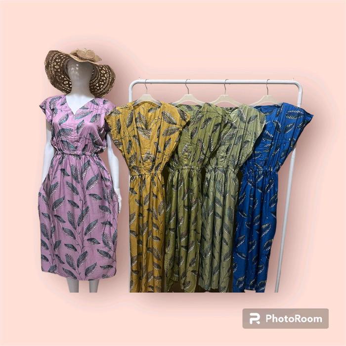 daster manohara bikin langsing rayon adem Busui Dress Wanita