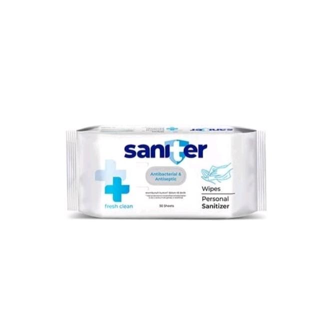Saniter Tissu Basah 50s Saniter Tissu Basah 50s