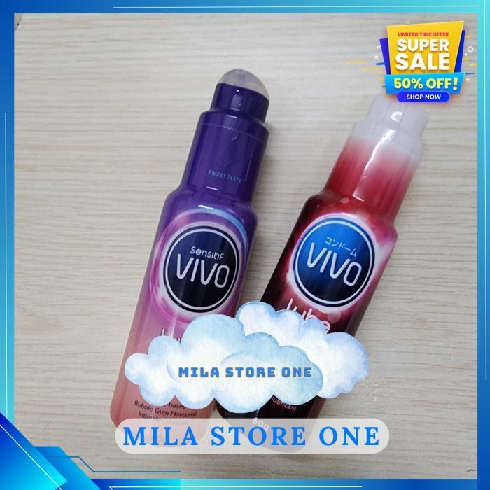 VIVO GEL PELUMAS PRIBADI STRAWBERRY + BUBBLEGUM BEST SELLER !!