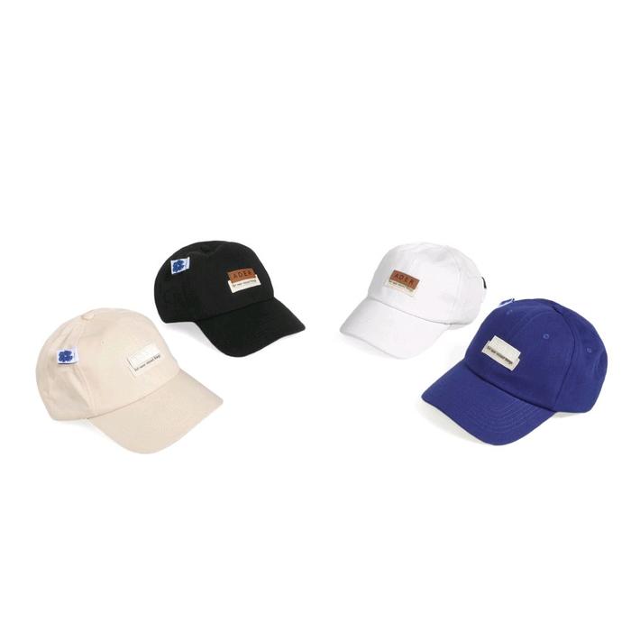 TOPI ADER ERROR LEATHER PATCH CAP