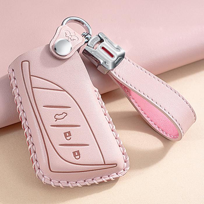 Leather Car Remote Key Case For Lexus UX ES UX200 UX250h ES200 ES300h