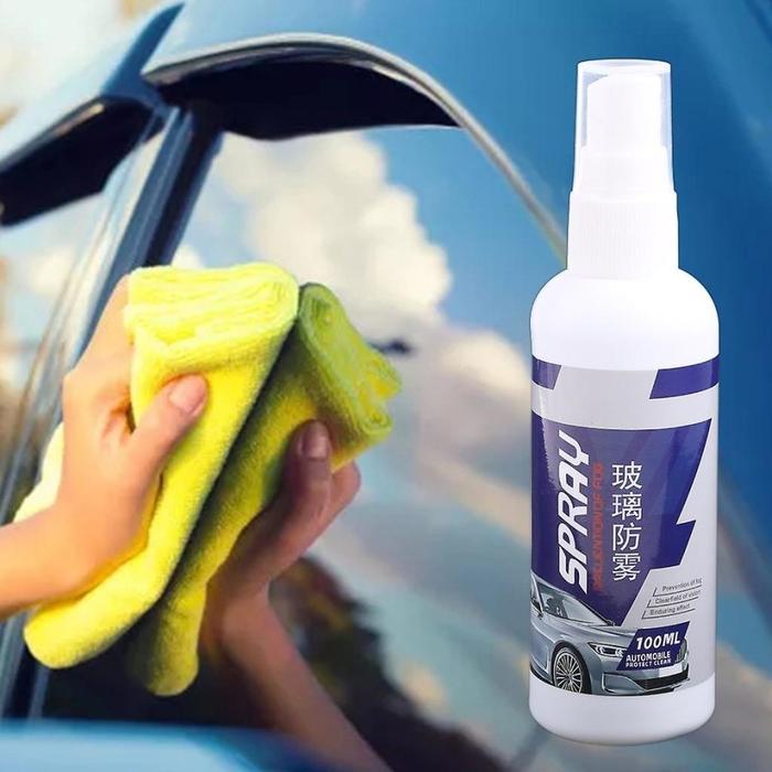 Spray Anti Fog Fogging Clear Vision embun Uap Kabut Hujan Rain Kacamata AC Dapur Penjernih Kaca Depa