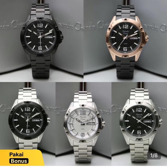 Jam Alexander Christie 6518 Original Garansi 1 Tahun