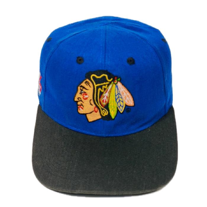 Topi Vintage 90's Snapback Chicago Blackhawks Two tone by Tag Official