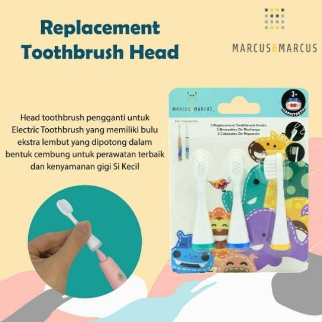 Marcus & Marcus 3 Replacement Toothbrush Heads