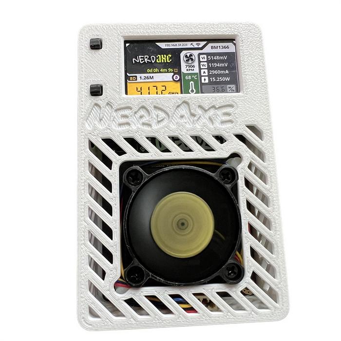 Super Deals NerdAxe Miner Nerdminer 500Gh/S S19XP BM1366 ASIC Bitaxe Bitcoin Mini Miner Lottery Mini