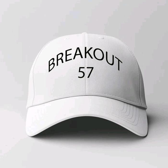 Breakout Topi Baseball Pria Number 57
