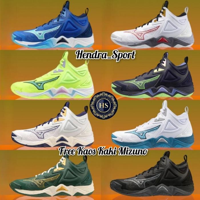 Ready SEPATU VOLLY MIZUNO WAVE MOMENTUM 3 GRADE ORI SEPATU MIZUNO WAVE LIGHTNING Z6 MID